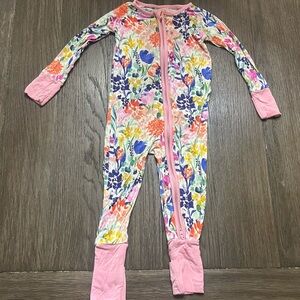 Little Sleepies summer garden ( limited edition ) zippie